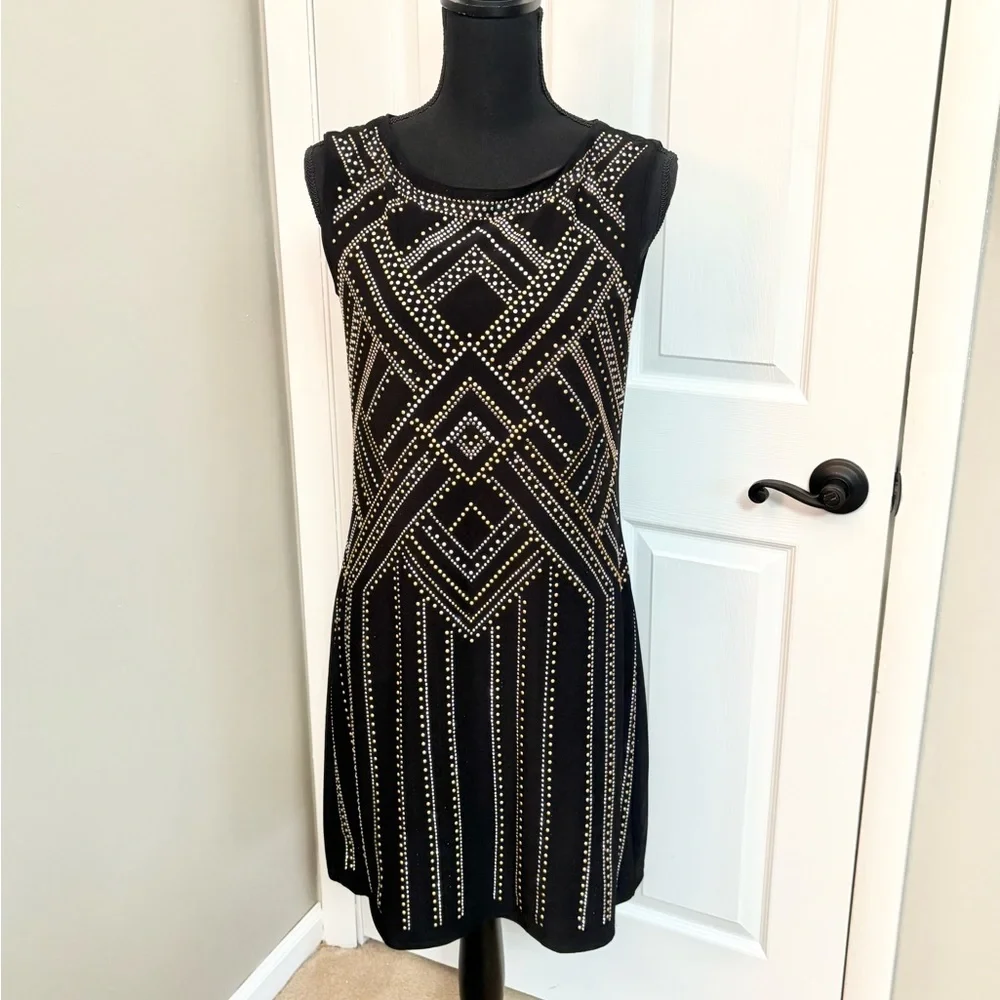 WHBM Beaded Dressđź–¤ - Picture 1 of 7